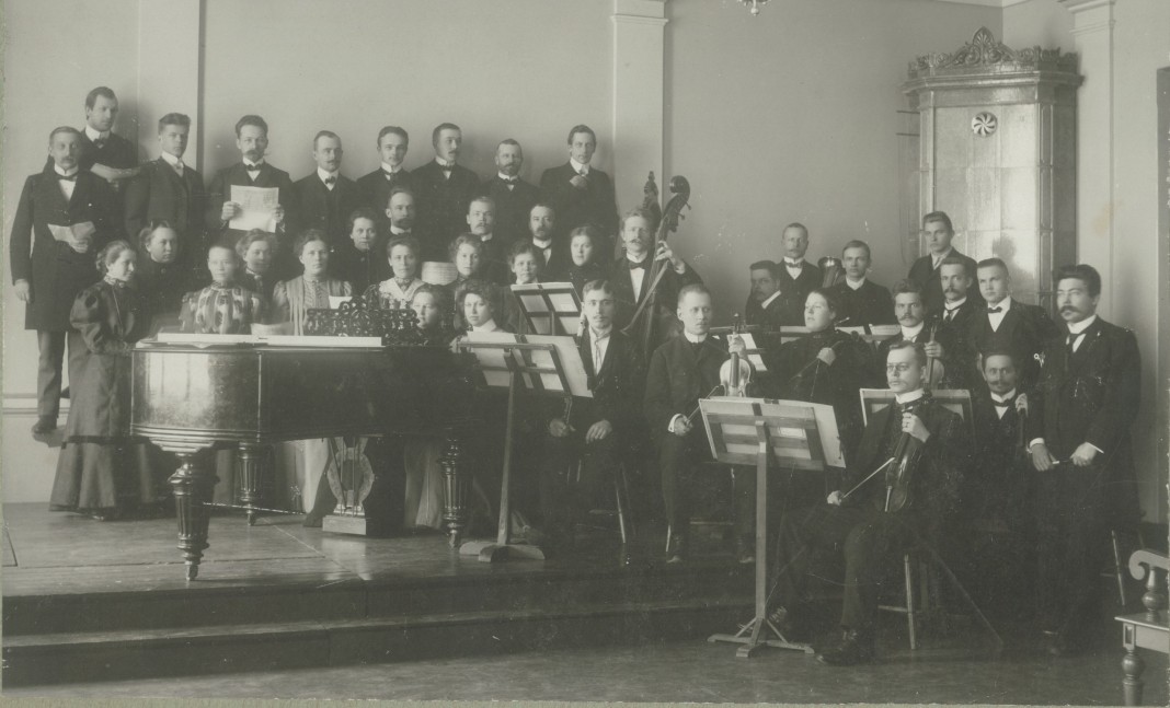 1915, Savonlinnan Soitannollisen Seuran kuoro ja orkesteri