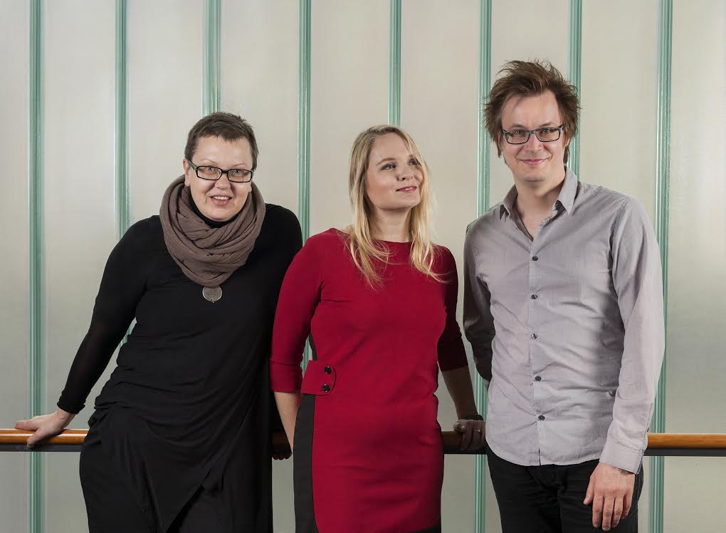 Anna Ivanova-Brashinskaja, Maria Kallionpää, Markku Klami. Kuva Noora Isoeskeli