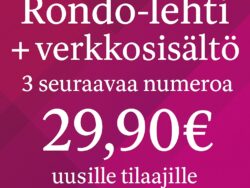 Tutustu Rondoon 3 kk tarjous